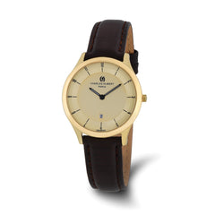 Ladies Charles Hubert IP-plated Stainless Champagne Dial Watch