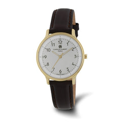Ladies Charles Hubert IP-plated Stainless Steel White Dial Watch - 2