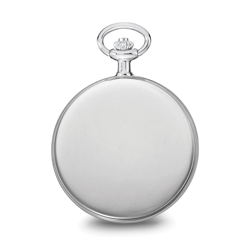 Charles Hubert Half Dollar Coin/Plain Polished Back Pocket Watch