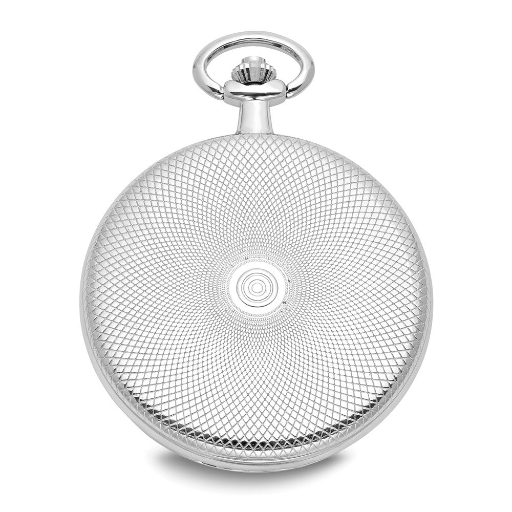 Charles Hubert Gold-finish Two-tone White Dial Pocket Watch
