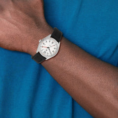 Charles-Hubert Stainless Steel White Dial with Date Watch - 2