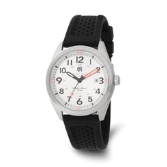 Charles-Hubert Stainless Steel White Dial with Date Watch - 2