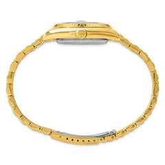 Mens Charles Hubert IP-plated Gold-tone Dial Watch