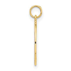 14k Antiqued Compass Pendant
