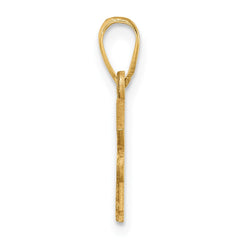 14K Graduation Cap and Diploma 2024 Charm - 2
