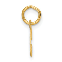 14K Small Script Letter C Initial Charm