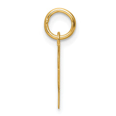 14K Small Script Letter Y Initial Charm