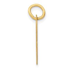 14K Medium Fancy Script Letter C Initial Charm