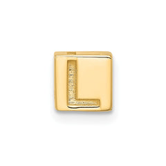 14ky Alphabet Bead Letter L