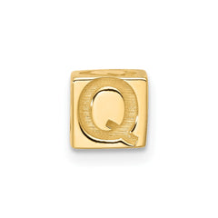14ky Alphabet Bead Letter Q