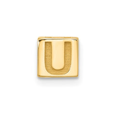 14ky Alphabet Bead Letter U