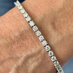 LIV “Cora” diamond tennis bracelet