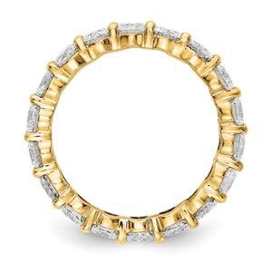 LIV 14k Yellow Gold Round Diamond Eternity Band Ring Shared Prong 3.00ct  All Sizes Available G/VS