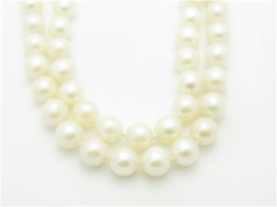 LIV Genuine 7mm Fresh Water Pearl 28" Bridal Necklace Gift