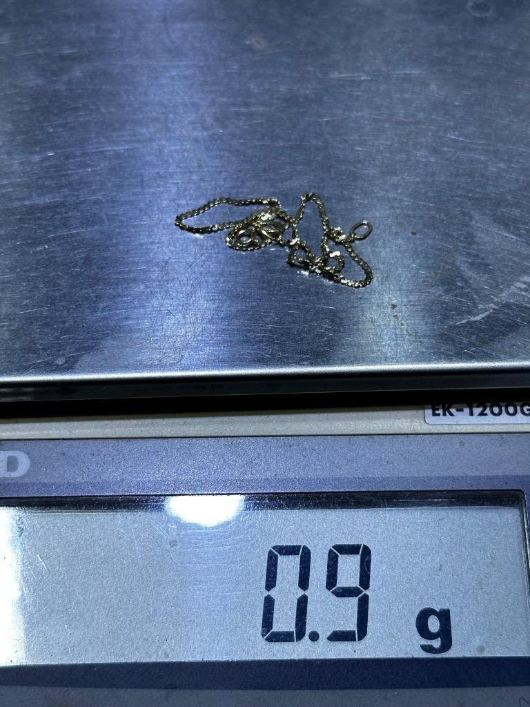 LIV 14k Yellow Gold Diamond Cut Cobra Link Vintage Thin Tennis Link Chain Bracelet